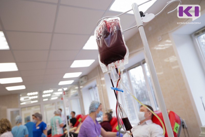 В Сыктывкаре ощущается потребность в трех группах крови