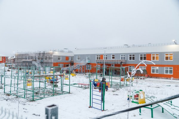 Готовность детского сада в сыктывкарском микрорайоне Кочпон-Чит по строительно-монтажным работам составляет 75%