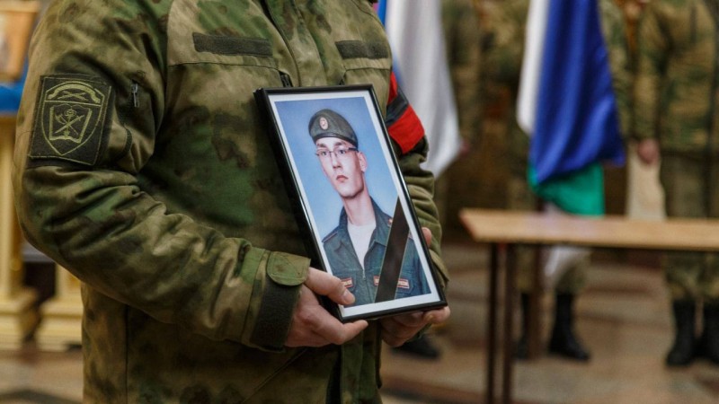 В Коми простились с геройски погибшим во время специальной военной операции Ильей Антоновским