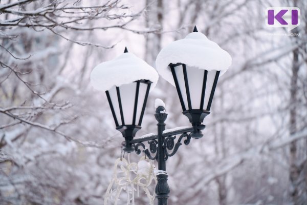 Погода в Коми 30 ноября: небольшой снег, гололед, -9...-14°С