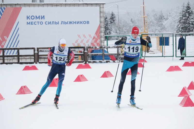 Лыжники Коми не смогли завоевать медали на домашнем старте