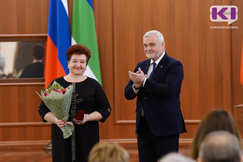 В Сыктывкаре глава Коми вручил почетные награды 46 жителям республики 