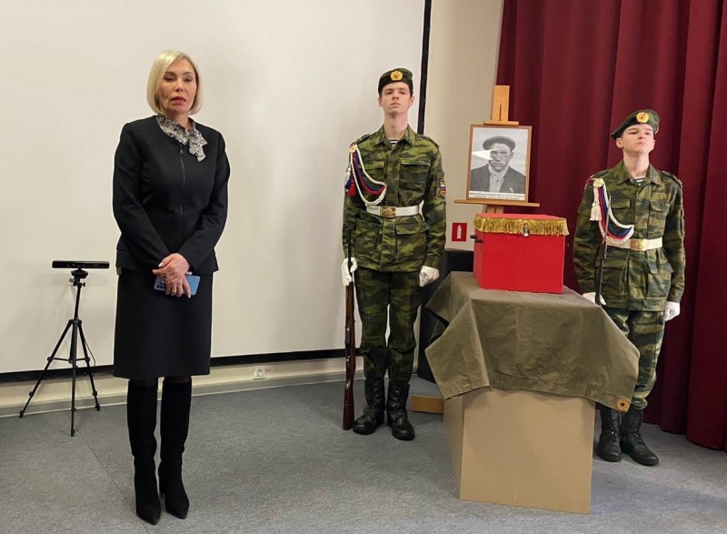 В г. Кингисепп прошла церемония передачи останков красноармейца из Коми Александра Корычева