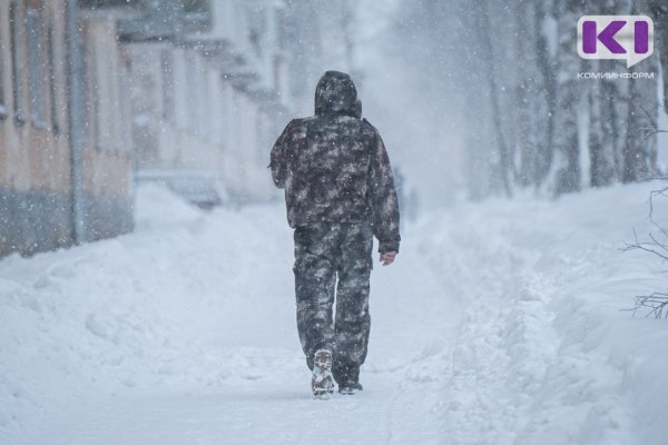 Погода в Коми на 22 декабря: снег и южный ветер