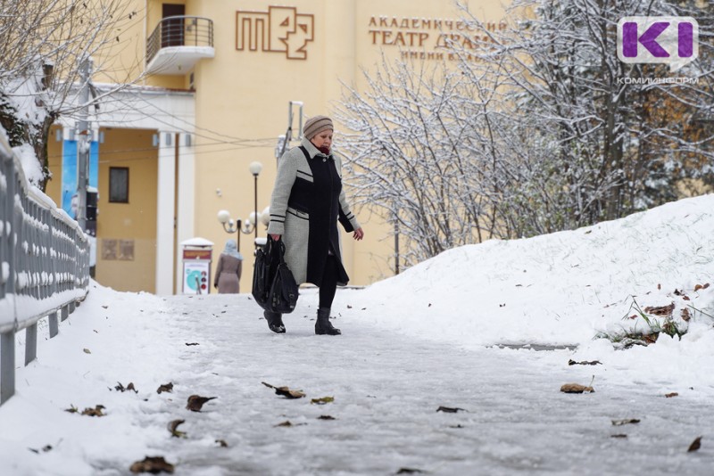 Погода в Коми на 27 декабря: небольшой снег и гололед