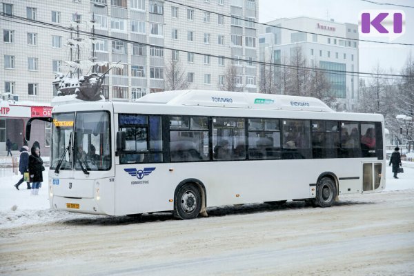 В новогоднюю ночь в Сыктывкаре автобусы №19 и №46 будут курсировать по измененным маршрутам