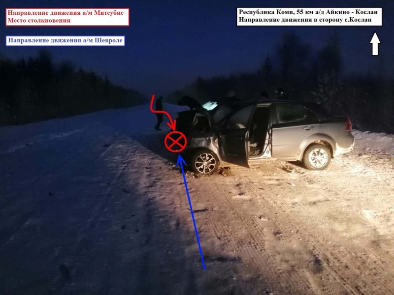 В Усть-Вымском районе из-за безответственного водителя пострадал двухлетний ребенок