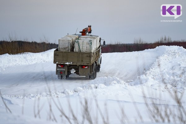 Грузоподъемность ледовой переправы в Алёшино увеличена с 10 до 15 тонн