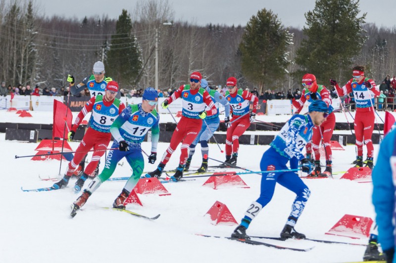 В Коми состоялись заключительные старты VI этапа Кубка России по лыжным гонкам – скиатлон 