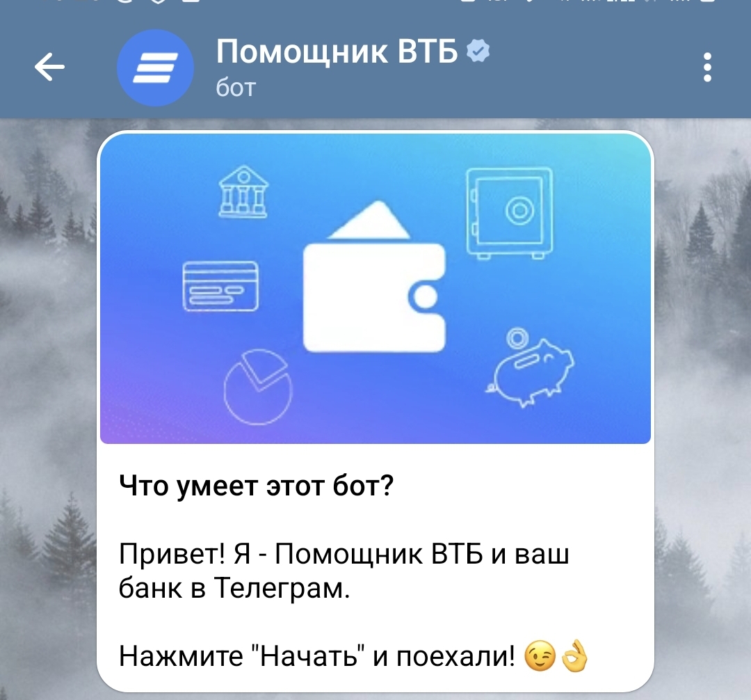 ВТБ запускает цифровой банк в Телеграме | Комиинформ