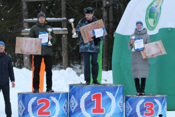 Спортсмены МВД по Коми заняли призовые места в межведомственной спартакиаде по служебному двоеборью и лыжным гонкам