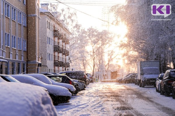 Погода в Коми 28 января: снег, морось, -4...-9°С.
