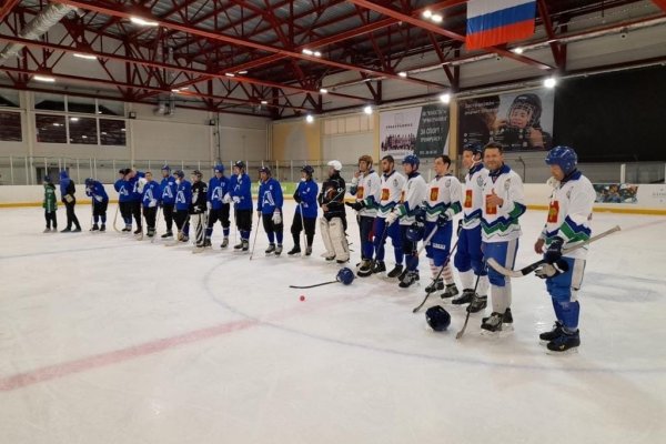 В День физкультурника в Коми прошел турнир по мини-хоккею с мячом