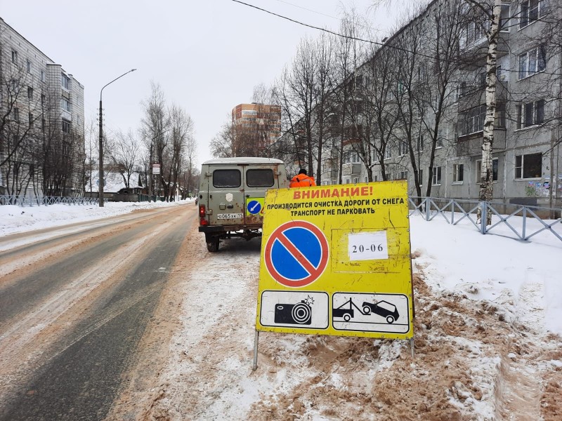 С улиц Сыктывкара вывезено более 100 тысяч кубометров снега