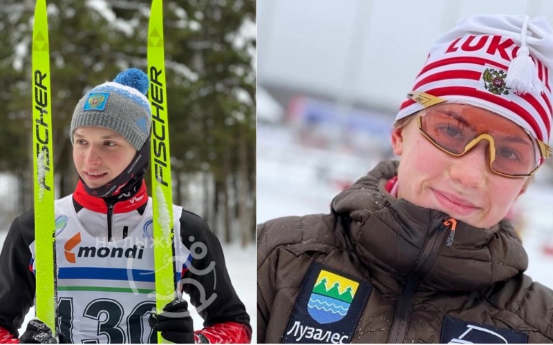 Лыжники из Коми Олеся Ляшенко и Кирилл Кочегаров выиграли коньковую разделку на "Первенстве наций" в Раубичах
