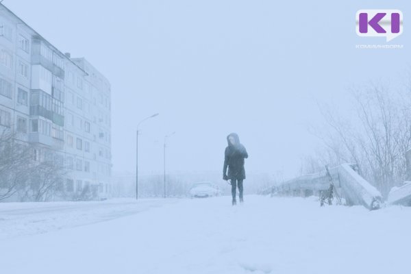 На севере Коми ожидаются сильный снег и метель