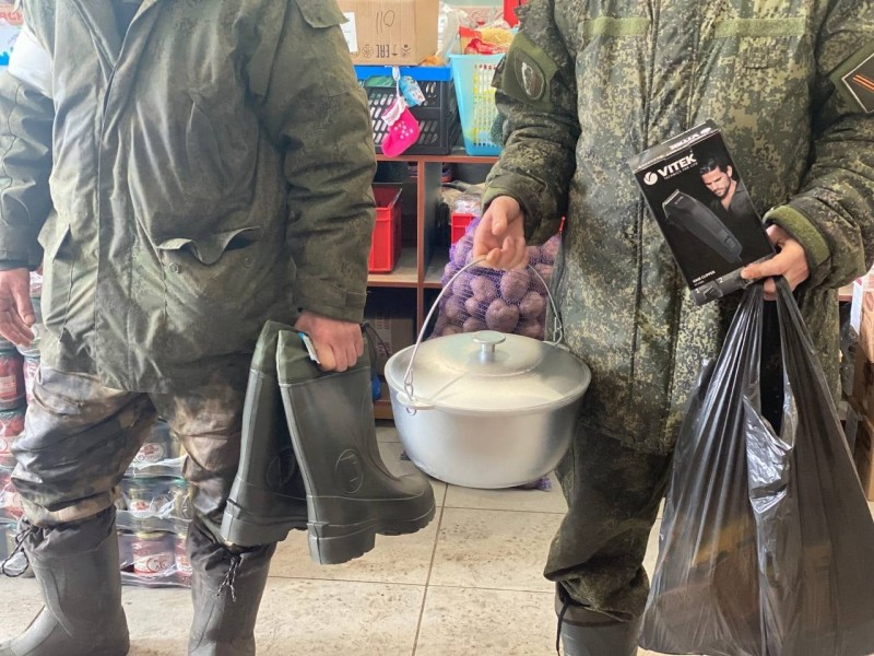 "Солдатский привал": помощь воинам на пути к Донбассу