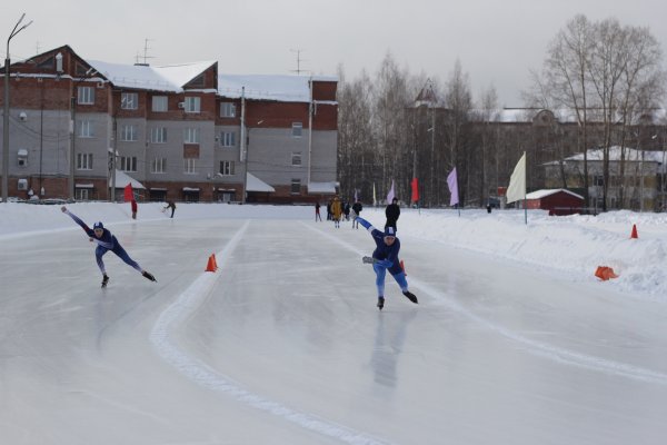 Впервые за много лет в Сыктывкаре прошли чемпионат и первенства по конькобежному спорту