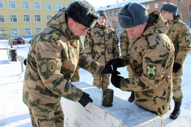 Курсанты Пермского института Росгвардии прошли стажировку в Сыктывкаре