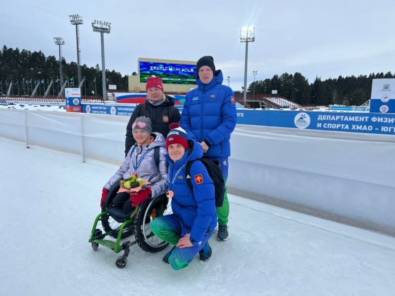 Мария Иовлева и Вадим Парнев стали призерами чемпионата и первенства России по спорту лиц ПОДА