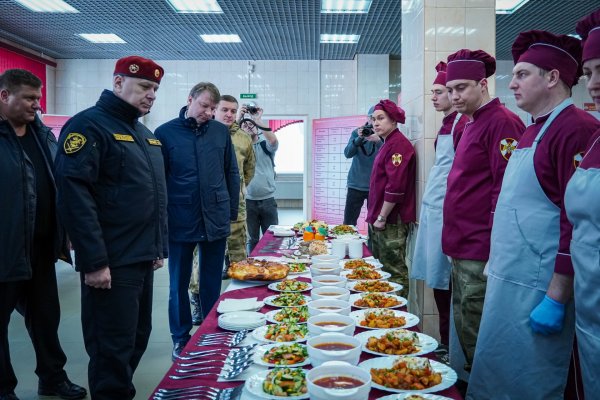 Росгвардейцы из Коми стали призерами конкурса военных поваров Северо-Западного округа Росгвардии

