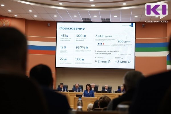 Отчет Правительства Коми о работе в 2022 году: образование