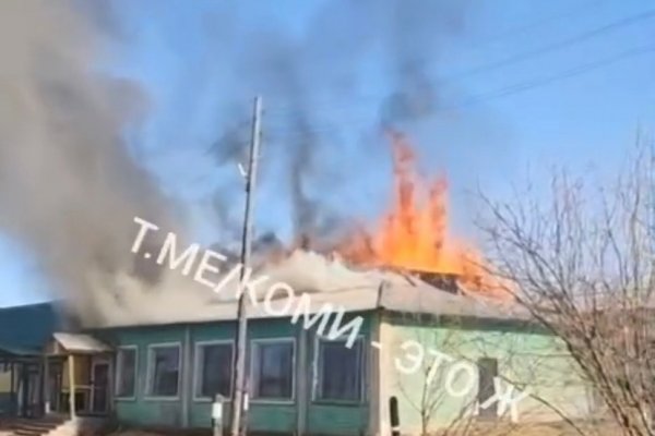 В Визинге ликвидировали возгорание продуктового магазина 