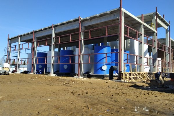 Строительство станции водоочистки в Ухте в районе водозабора 