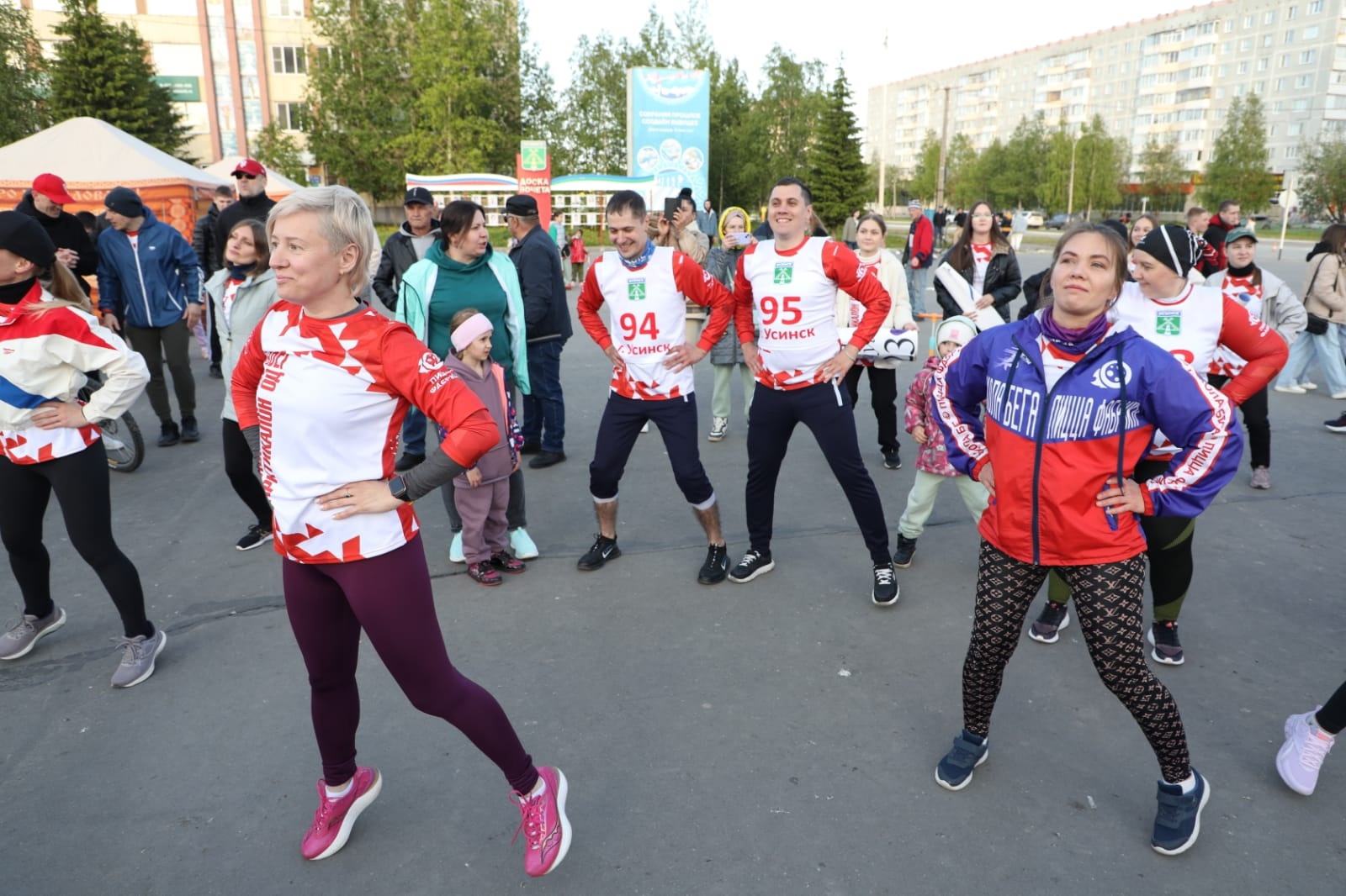 В Усинске прошел марафон 