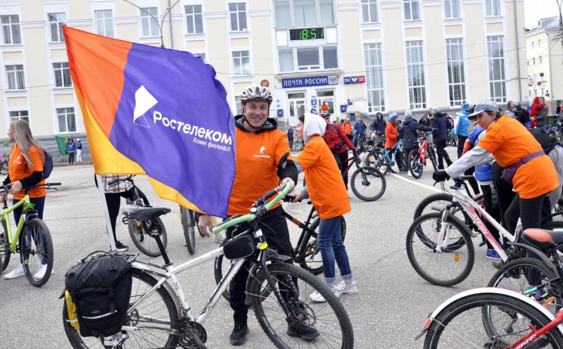 WI-Fi для "Велоночи": "Ростелеком" в Коми выступил партнером большого велопраздника 