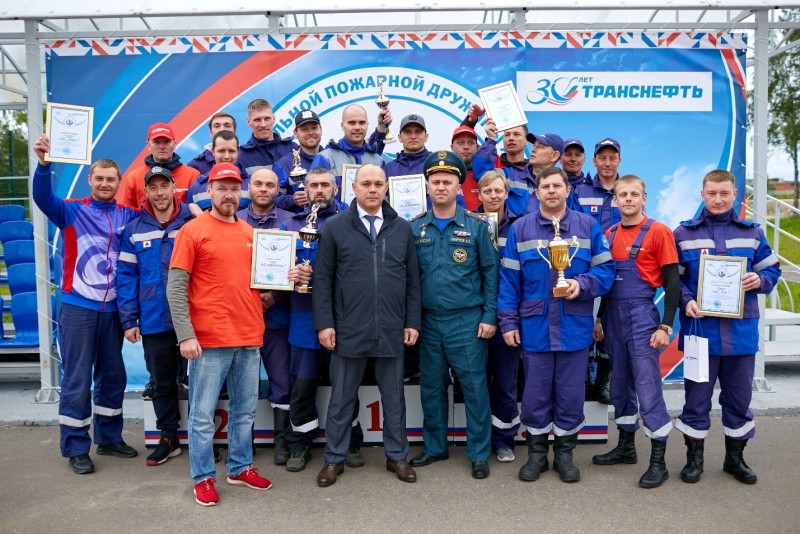 В АО "Транснефть-Север" завершились соревнования добровольных пожарных дружин

