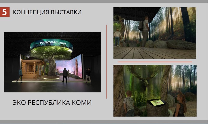 Ядром стенда Коми на международной выставке "Россия" станет дерево