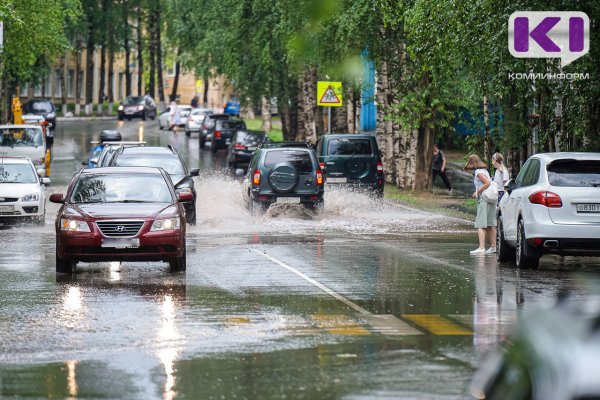 Погода в Коми 27 июля: местами ливень, гроза