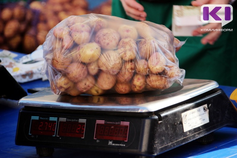 В Коми картофель за неделю подешевел сразу на 10%