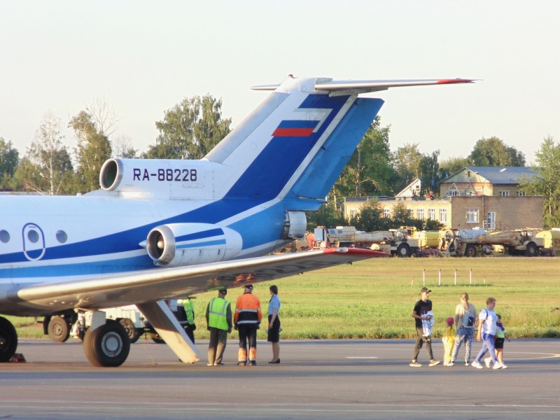 В аэропорту Усть-Цильмы сломался самолет Ан-24