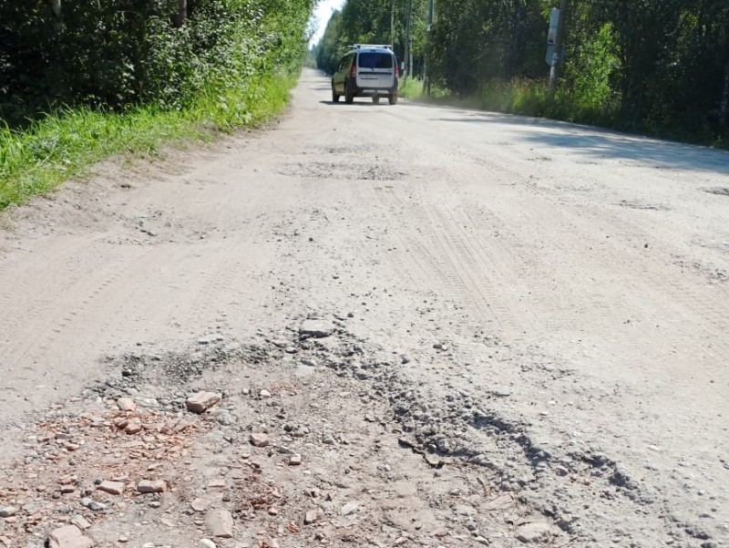 Ремонт дороги на Максаковские дачи намечен на 2024 год