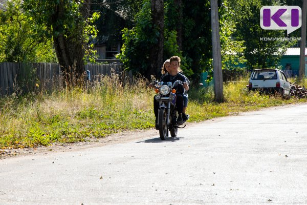 В Коми с начала года произошло 14 ДТП с участием несовершеннолетних мотоциклистов