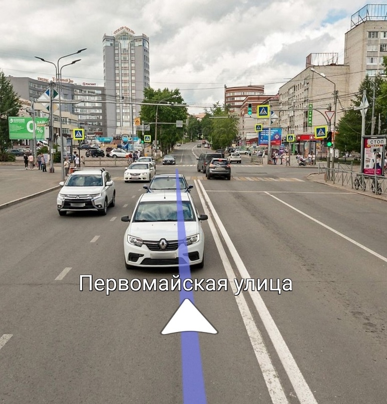 Улица Первомайская в Сыктывкаре открыта для движения транспорта