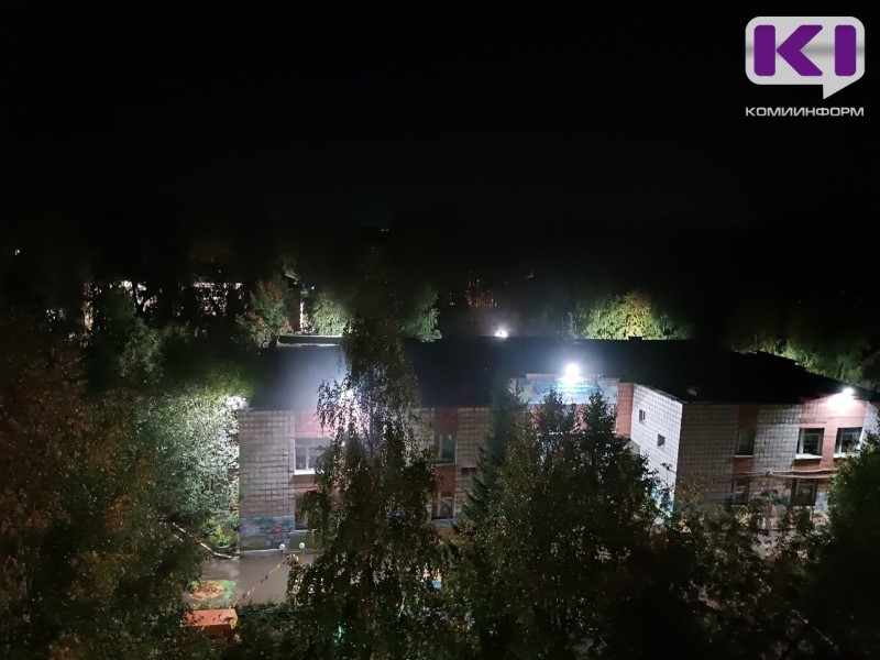 В Сыктывкаре ночью горел детский сад