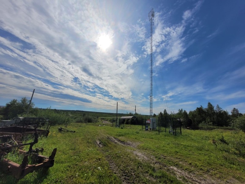 В усинской деревне Денисовка появился высокоскоростной интернет