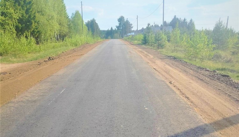 В Коми в селе Кебанъель благоустроили общественную территорию