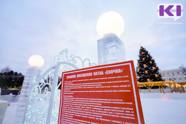На ледовые катки власти Сыктывкара заложили 1,8 млн рублей 
