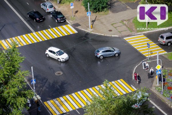 В 2023 году на дорогах регионального значения отремонтировано 52 пешеходных перехода