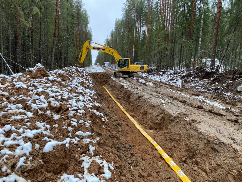 В Республике Коми началось строительство газопровода для газификации села Корткерос

