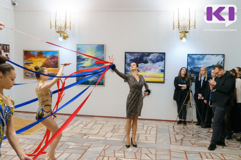 "Искусство в спорте" показали в Национальной галерее Коми