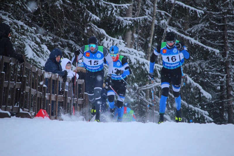 Второй день "Сыктывкарской лыжни" принес спортсменам из Коми пять медалей