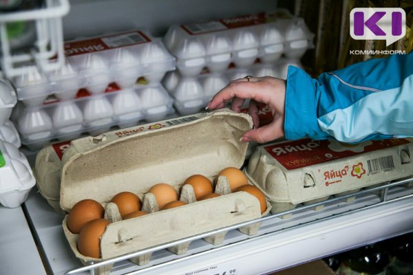 Яйца в Коми за неделю подорожали на 6,7%