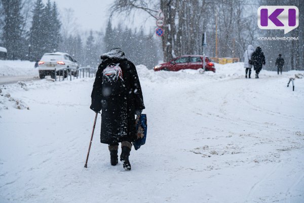 Погода в Коми 26 декабря: мокрый снег и -5°С