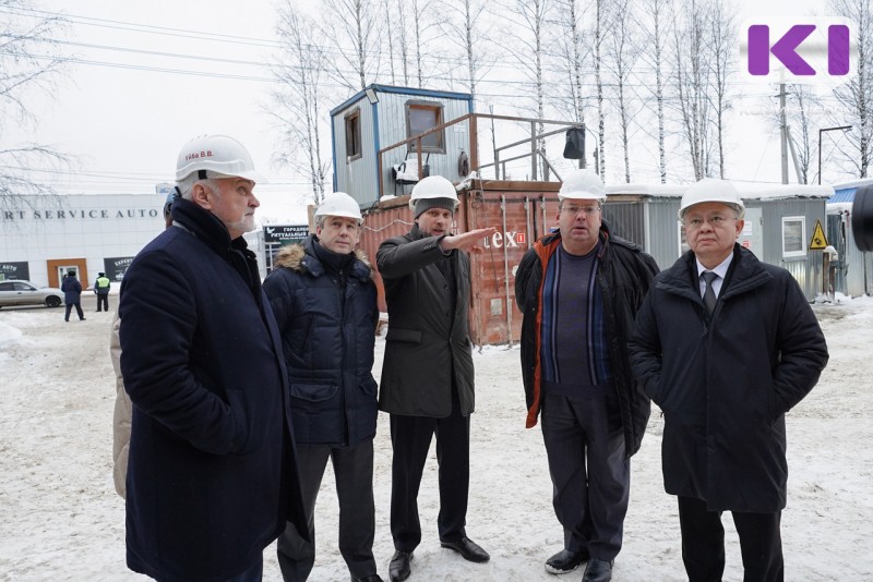 Глава Минстроя России Ирек Файзуллин посетил Коми с рабочей поездкой