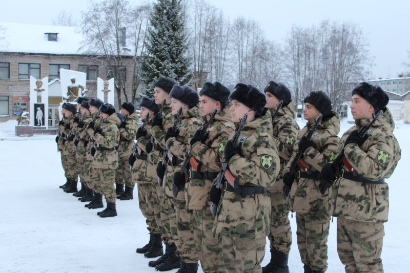 В Сыктывкаре в Центре подготовки личного состава Росгвардии завершился осенний призыв